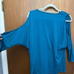 cold shoulder blouse
